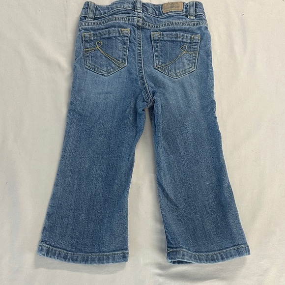The Children's Place Classic Blue Kids Jeans w/ adjustable waist - Picture 3 of 4